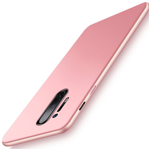 Funda Dura Plastico Rigida Carcasa Mate P01 para OnePlus 8 Pro Oro Rosa