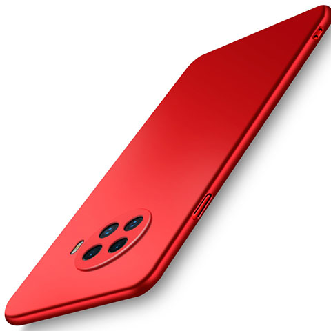 Funda Dura Plastico Rigida Carcasa Mate P01 para Oppo Ace2 Rojo