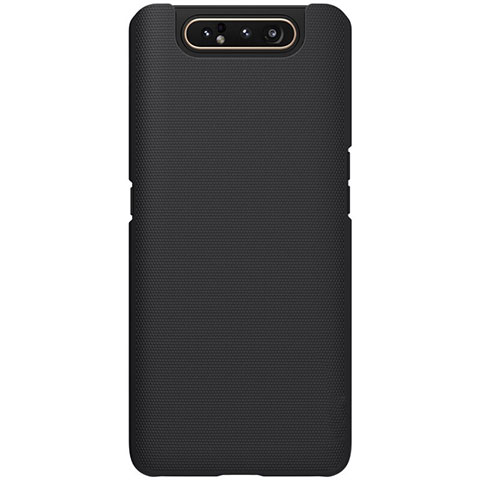 Funda Dura Plastico Rigida Carcasa Mate P01 para Samsung Galaxy A90 4G Negro