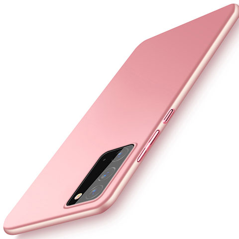 Funda Dura Plastico Rigida Carcasa Mate P01 para Samsung Galaxy Note 20 5G Oro Rosa