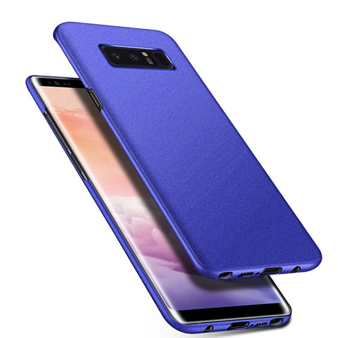 Funda Dura Plastico Rigida Carcasa Mate P01 para Samsung Galaxy Note 8 Azul