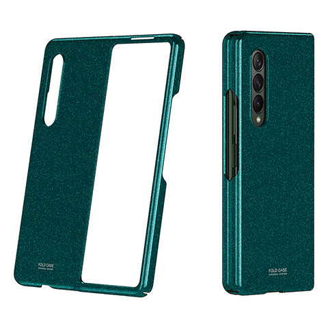 Funda Dura Plastico Rigida Carcasa Mate P01 para Samsung Galaxy Z Fold3 5G Verde