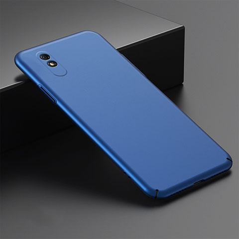 Funda Dura Plastico Rigida Carcasa Mate P01 para Xiaomi Redmi 9AT Azul