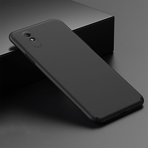 Funda Dura Plastico Rigida Carcasa Mate P01 para Xiaomi Redmi 9AT Negro