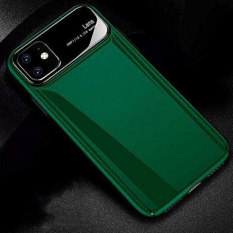 Funda Dura Plastico Rigida Carcasa Mate P02 para Apple iPhone 11 Verde