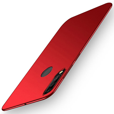 Funda Dura Plastico Rigida Carcasa Mate P02 para Huawei P30 Lite New Edition Rojo