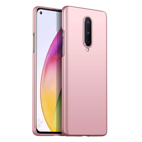 Funda Dura Plastico Rigida Carcasa Mate P02 para OnePlus 8 Rosa