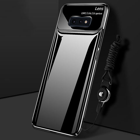 Funda Dura Plastico Rigida Carcasa Mate P02 para Samsung Galaxy S10e Negro