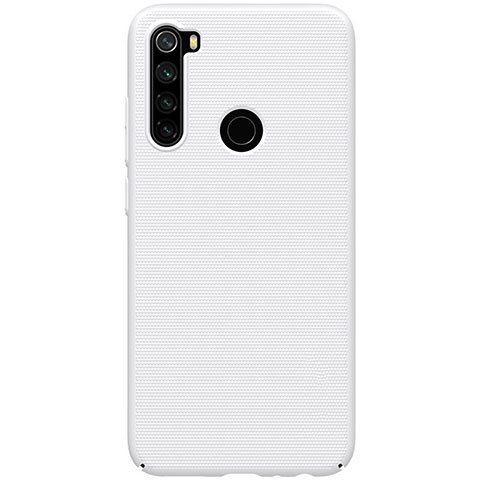 Funda Dura Plastico Rigida Carcasa Mate P02 para Xiaomi Redmi Note 8T Blanco