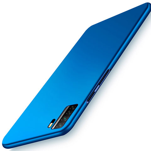 Funda Dura Plastico Rigida Carcasa Mate P03 para Huawei P40 Lite 5G Azul