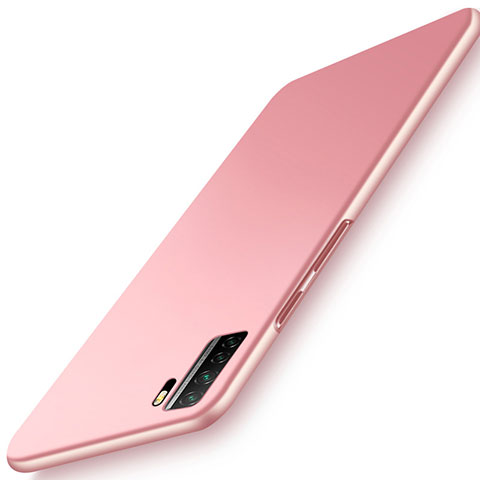 Funda Dura Plastico Rigida Carcasa Mate P03 para Huawei P40 Lite 5G Oro Rosa
