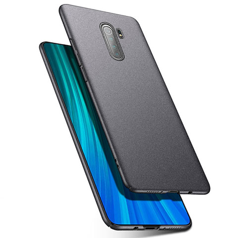 Funda Dura Plastico Rigida Carcasa Mate P03 para Xiaomi Redmi Note 8 Pro Gris Oscuro