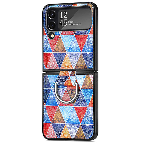 Funda Dura Plastico Rigida Carcasa Mate P06 para Samsung Galaxy Z Flip4 5G Multicolor