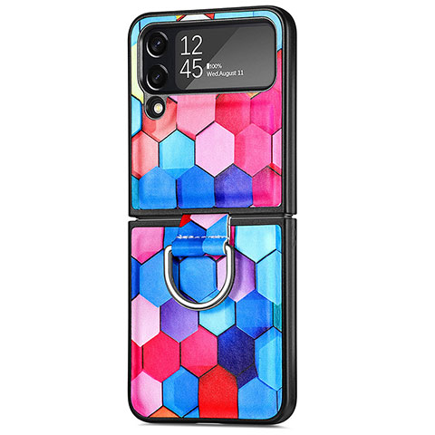 Funda Dura Plastico Rigida Carcasa Mate P06 para Samsung Galaxy Z Flip4 5G Vistoso