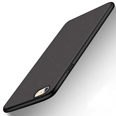 Funda Dura Plastico Rigida Carcasa Mate P08 para Apple iPhone 6S Negro