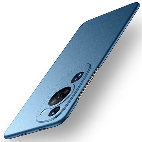 Funda Dura Plastico Rigida Carcasa Mate para Huawei P60 Art Azul