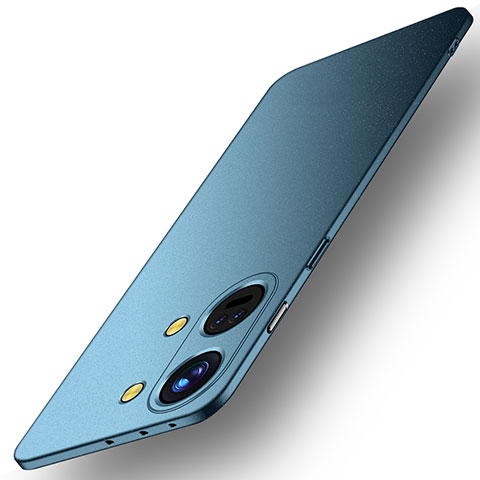 Funda Dura Plastico Rigida Carcasa Mate para OnePlus Nord 3 5G Azul