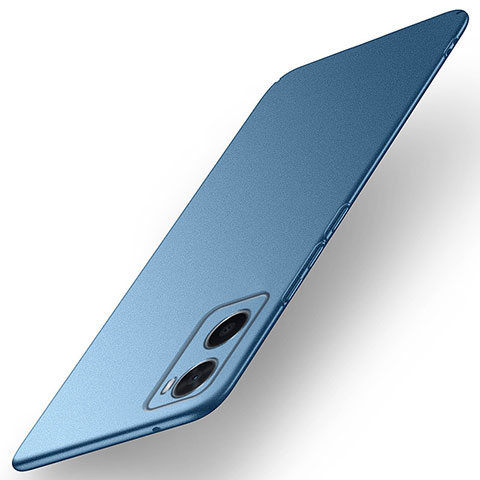 Funda Dura Plastico Rigida Carcasa Mate para Oppo A76 Azul