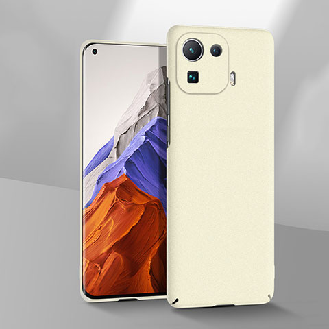Funda Dura Plastico Rigida Carcasa Mate para Xiaomi Mi 11 Pro 5G Blanco