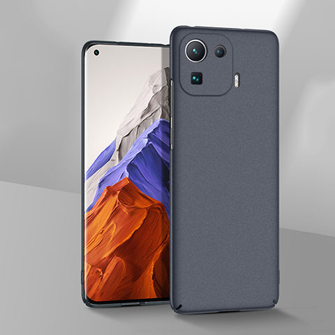 Funda Dura Plastico Rigida Carcasa Mate para Xiaomi Mi 11 Pro 5G Gris