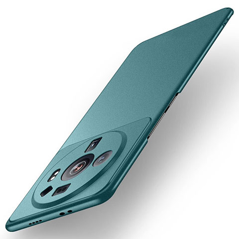 Funda Dura Plastico Rigida Carcasa Mate para Xiaomi Mi 12 Ultra 5G Verde