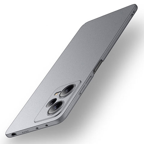 Funda Dura Plastico Rigida Carcasa Mate para Xiaomi Redmi Note 12 Explorer Gris