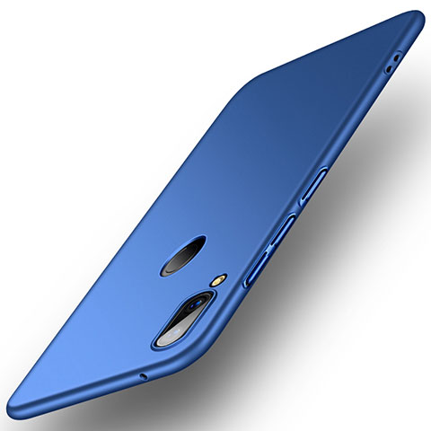 Funda Dura Plastico Rigida Carcasa Mate R01 para Huawei Y9 (2019) Azul