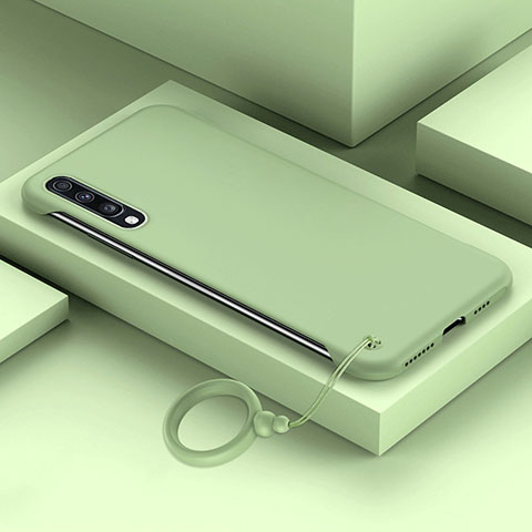 Funda Dura Plastico Rigida Carcasa Mate YK1 para Samsung Galaxy A70 Menta Verde