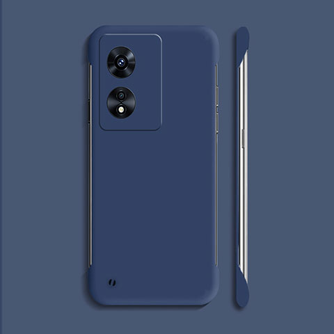 Funda Dura Plastico Rigida Carcasa Mate YK2 para Oppo A78 5G Azul