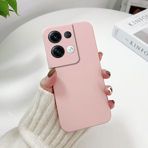 Funda Dura Plastico Rigida Carcasa Mate YK2 para Oppo Reno9 Pro+ Plus 5G Rosa