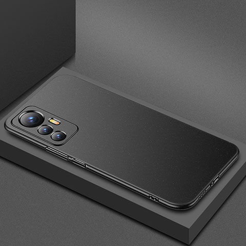 Funda Dura Plastico Rigida Carcasa Mate YK2 para Xiaomi Mi 12T Pro 5G Negro