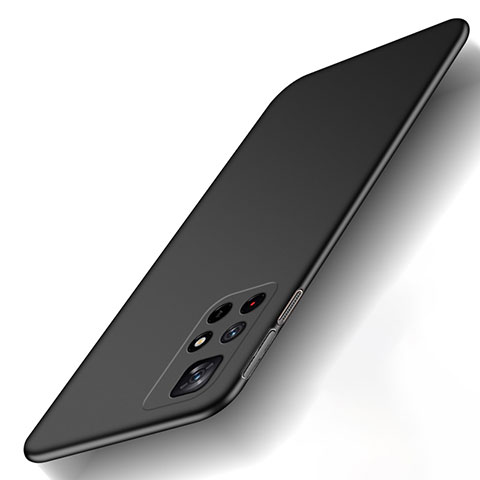Funda Dura Plastico Rigida Carcasa Mate YK2 para Xiaomi Redmi Note 11S 5G Negro