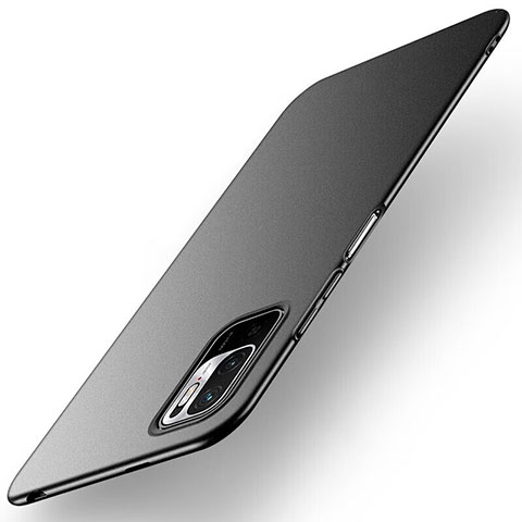 Funda Dura Plastico Rigida Carcasa Mate YK3 para Xiaomi Redmi Note 10 5G Negro