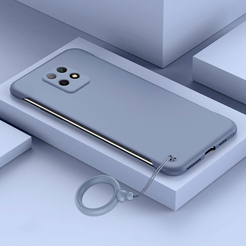 Funda Dura Plastico Rigida Carcasa Mate YK4 para Xiaomi Redmi 10X 5G Gris Lavanda