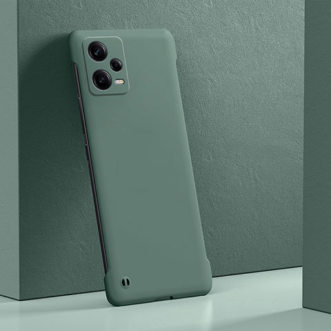 Funda Dura Plastico Rigida Carcasa Mate YK5 para Xiaomi Redmi Note 12 5G Verde