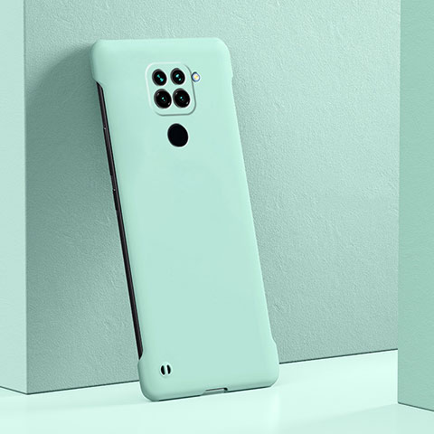 Funda Dura Plastico Rigida Carcasa Mate YK5 para Xiaomi Redmi Note 9 Cian