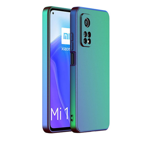 Funda Dura Plastico Rigida Carcasa Mate ZL1 para Xiaomi Mi 10T 5G Azul