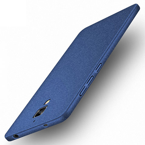 Funda Dura Plastico Rigida Fino Arenisca para Xiaomi Mi 4 Azul