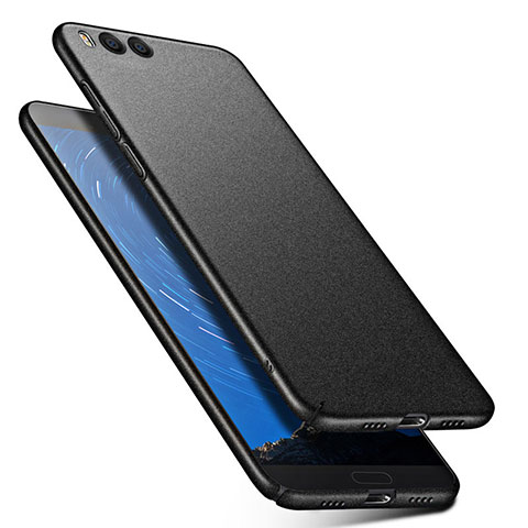 Funda Dura Plastico Rigida Fino Arenisca para Xiaomi Mi Note 3 Negro