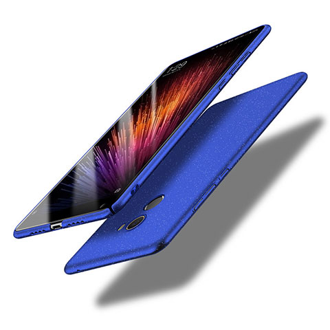 Funda Dura Plastico Rigida Fino Arenisca Q01 para Xiaomi Mi Mix Evo Azul
