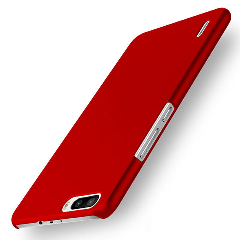 Funda Dura Plastico Rigida Mate M01 para Huawei Honor 6 Plus Rojo