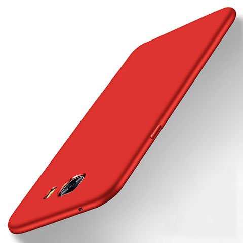 Funda Dura Plastico Rigida Mate M01 para Samsung Galaxy C9 Pro C9000 Rojo