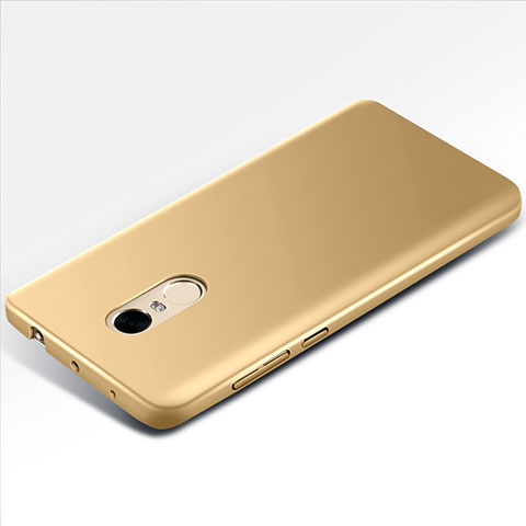 Funda Dura Plastico Rigida Mate M01 para Xiaomi Redmi Note 4X High Edition Oro