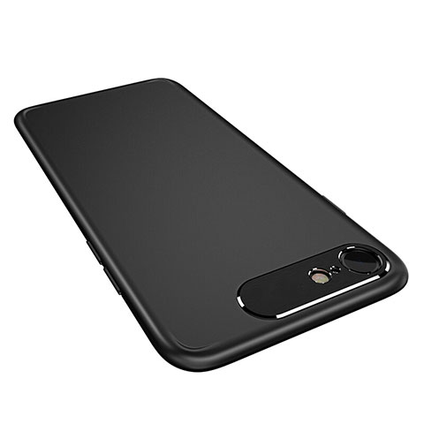 Funda Dura Plastico Rigida Mate M02 para Apple iPhone 7 Negro