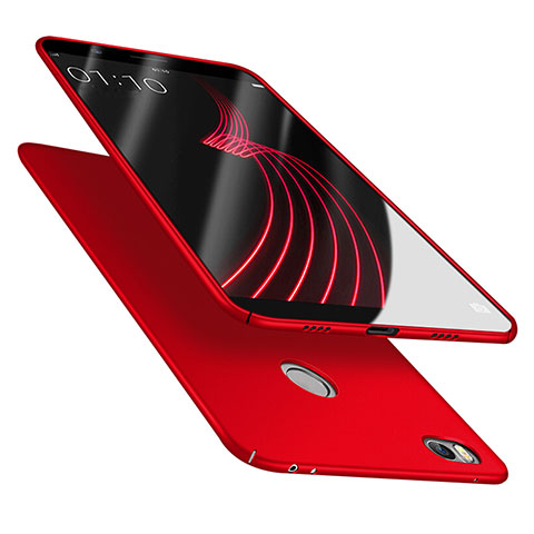 Funda Dura Plastico Rigida Mate M02 para Xiaomi Mi 4S Rojo