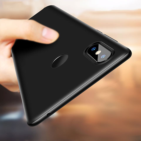 Funda Dura Plastico Rigida Mate M02 para Xiaomi Mi Mix 3 Negro