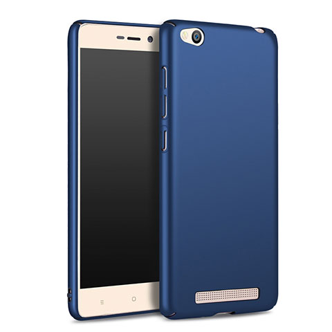 Funda Dura Plastico Rigida Mate M02 para Xiaomi Redmi 3 Azul