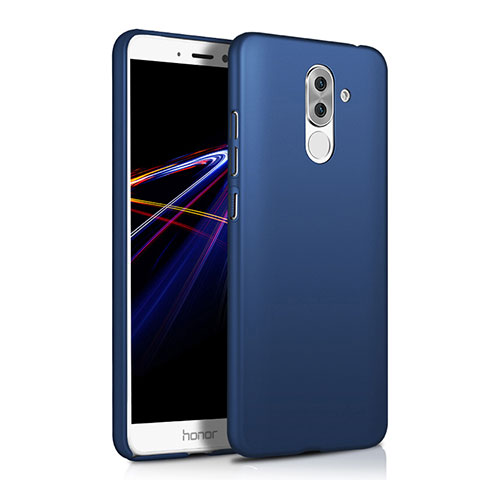 Funda Dura Plastico Rigida Mate M03 para Huawei Honor 6X Pro Azul
