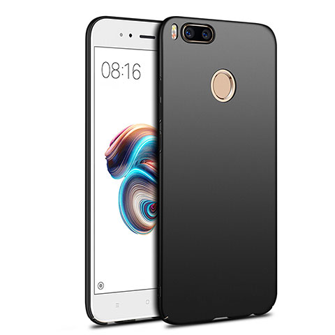 Funda Dura Plastico Rigida Mate M03 para Xiaomi Mi A1 Negro