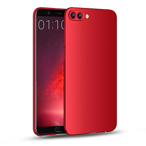 Funda Dura Plastico Rigida Mate M04 para Huawei Honor V10 Rojo